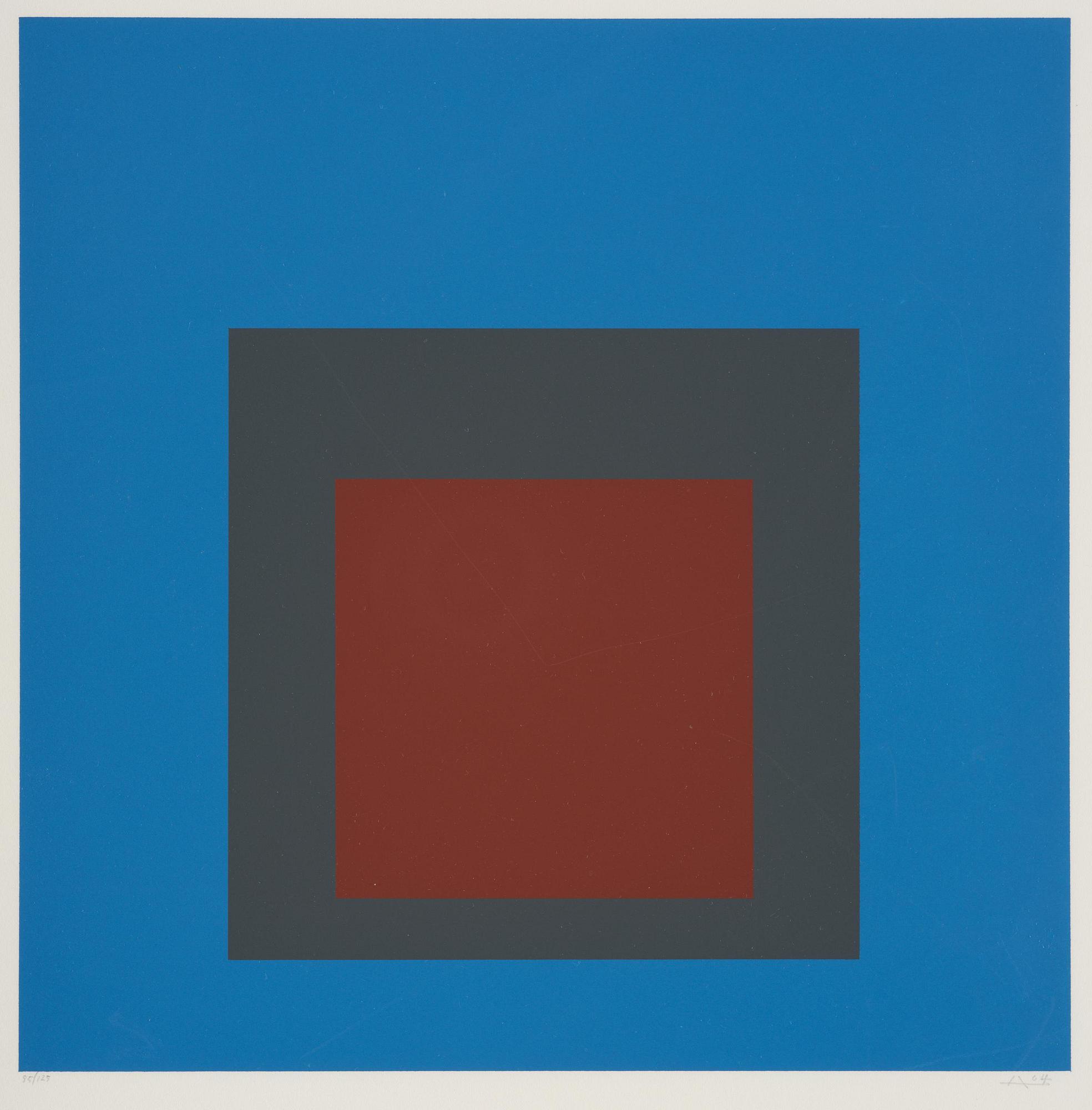 Josef Albers, "Hommage au Carre".