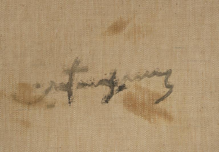 Evert Lundquist, "Stilleben med flaska".