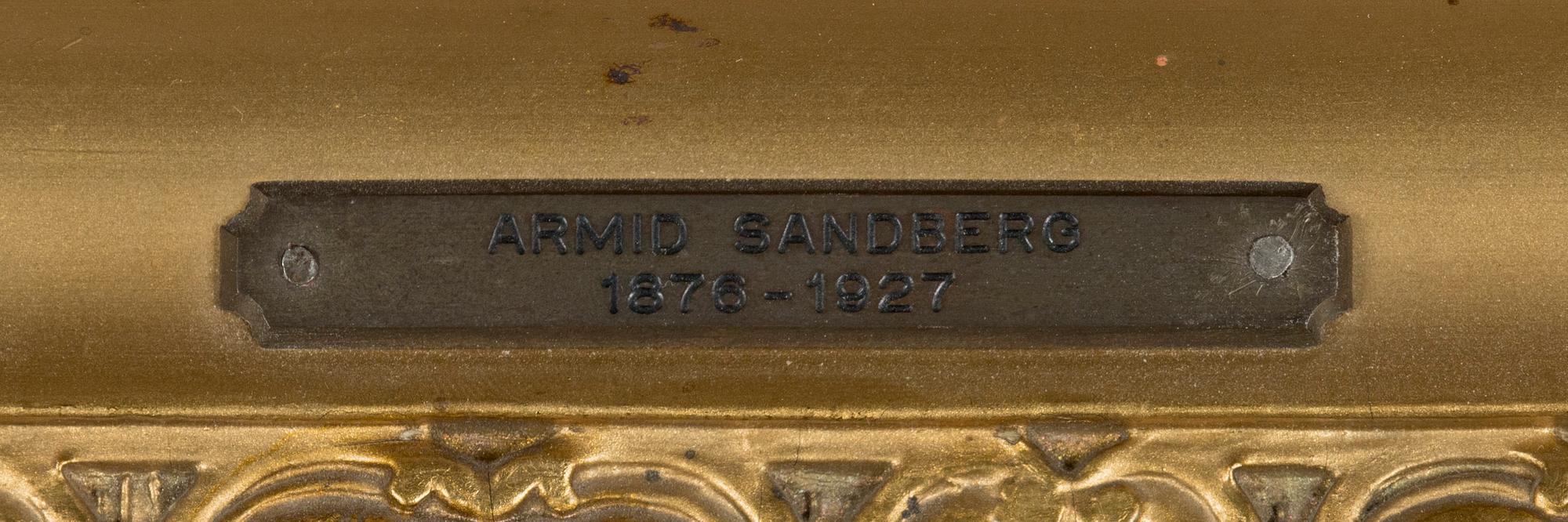 Armid Sandberg, Vinterligt skogslandskap.