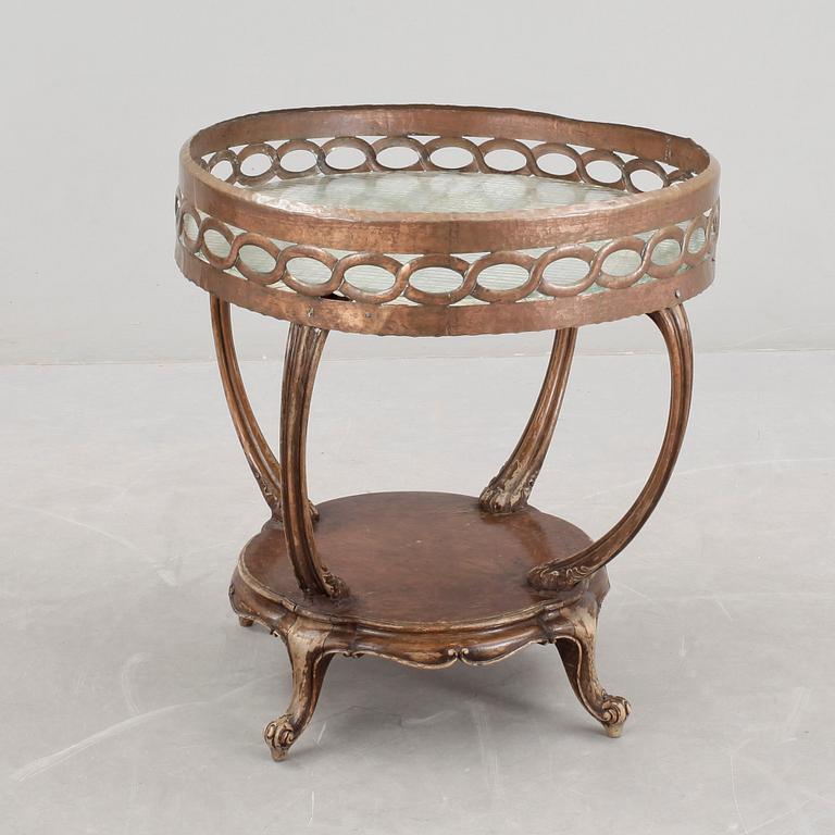 SOFFBORD, koppar, 1900-talets första hälft.