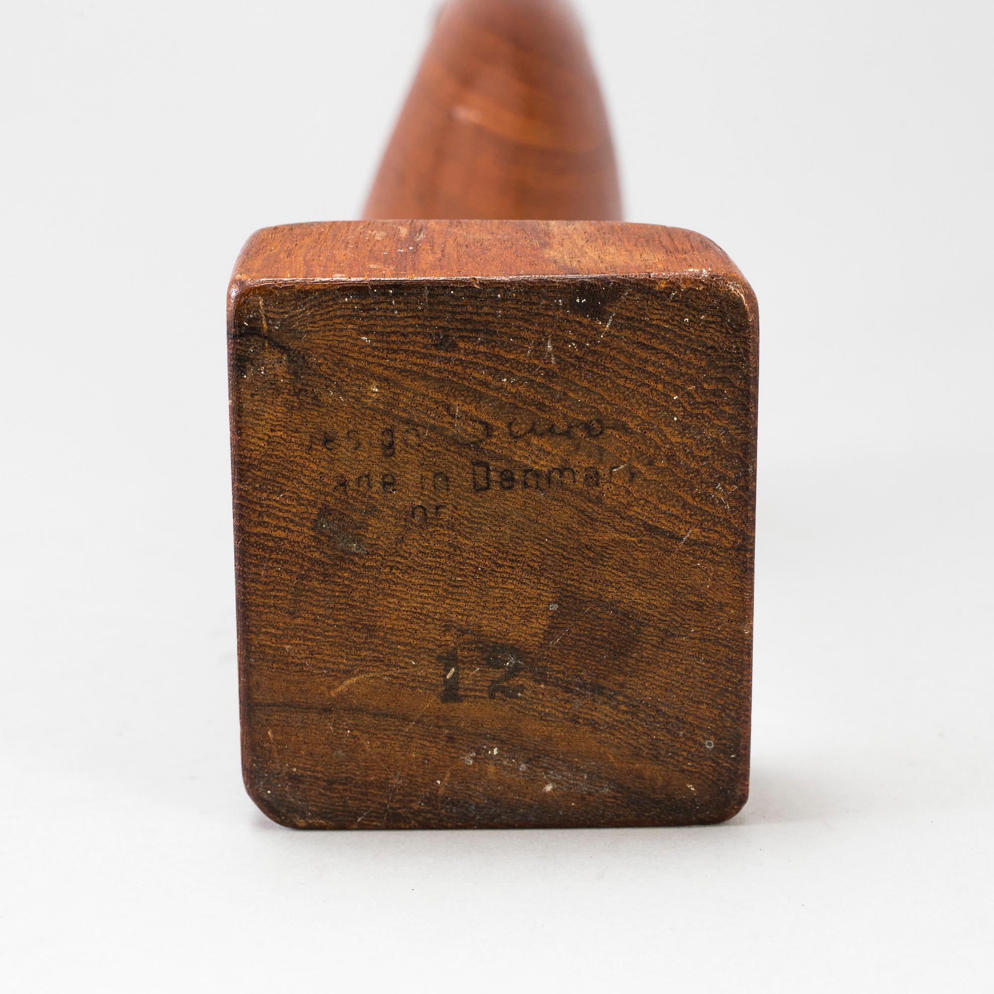 a Danish teak sculpture by Simon Randers.