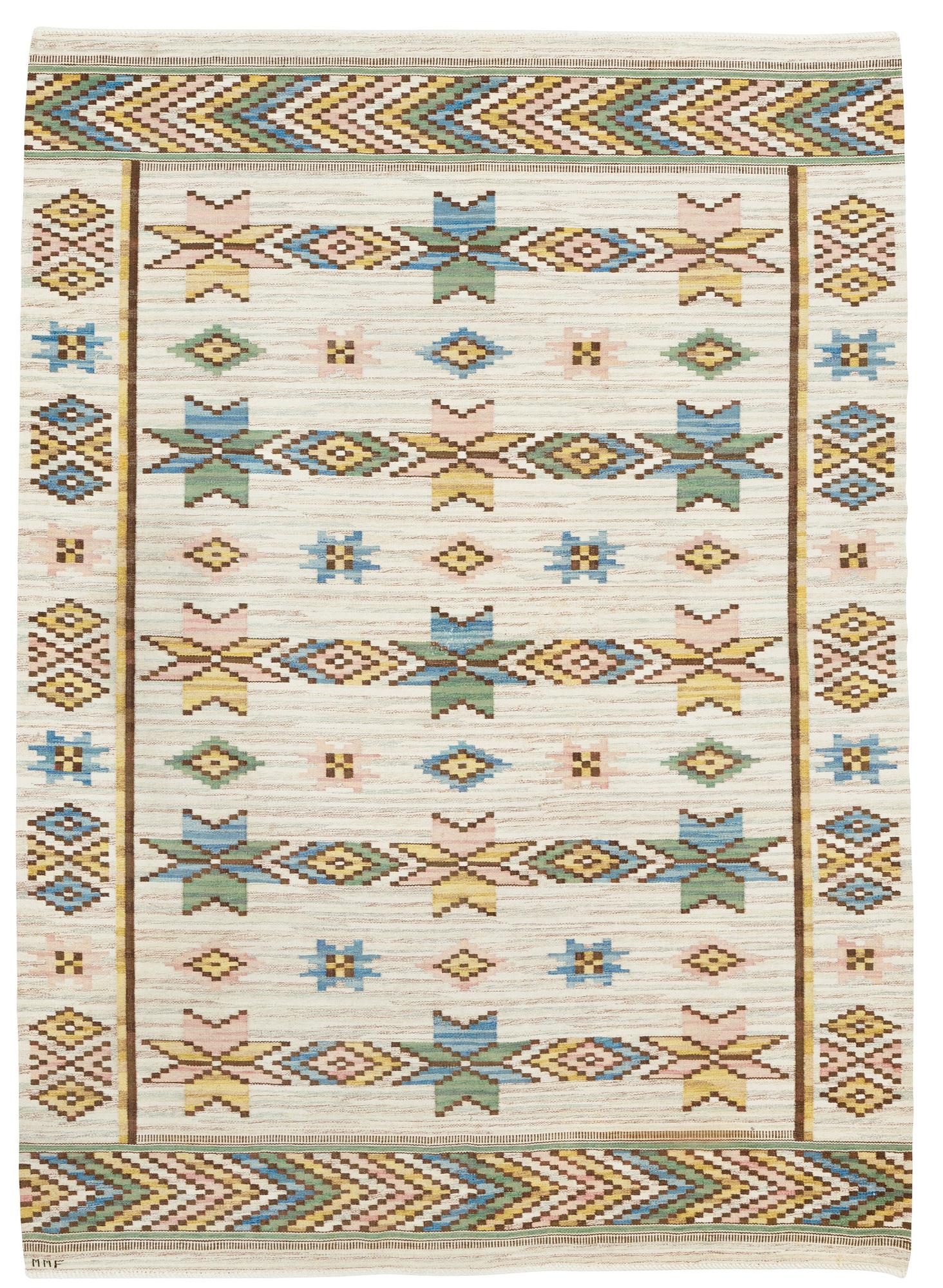 MATTA. "Vit botten". Rölakan. 352 x 250,5 cm. Signerad MMF.