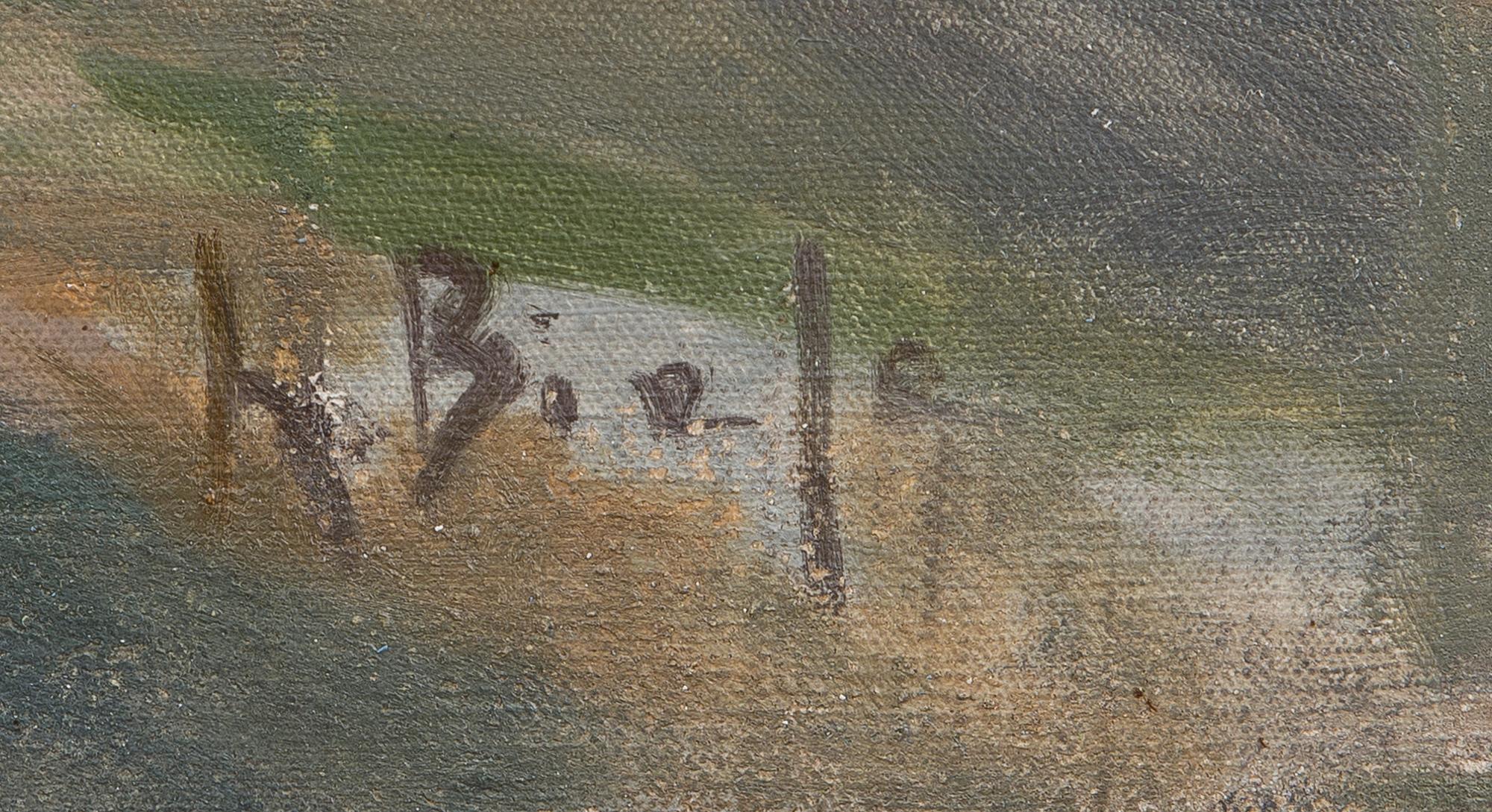 HELMI BIESE, NÄKYMÄ YLI HARJUJEN.