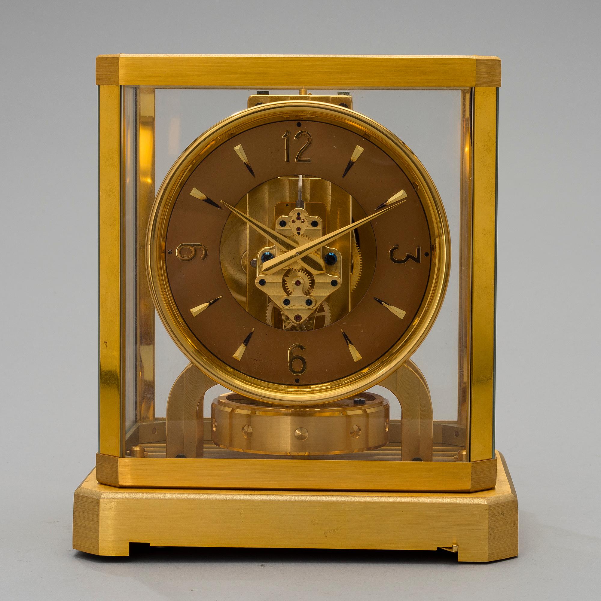 JAEGER-LeCOULTRE, Atmos, "Classic V", table clocl, height 235 mm,