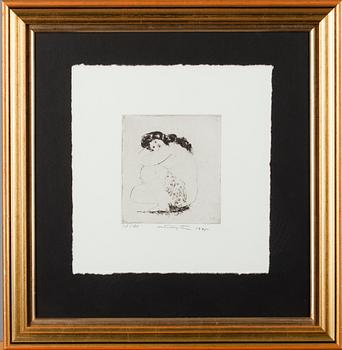 UNTO KOISTINEN, etsning, signerad, daterad 1975 och numrerad 19/20.