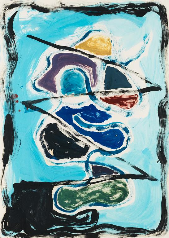 Ida Ekblad, "Southwark Bridge Road Ode 2".