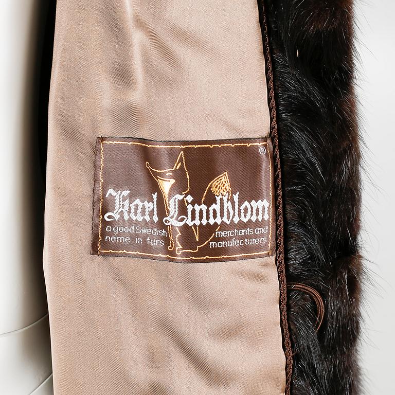 A mink fur coat from Karl Lindblom.