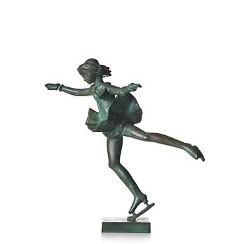 391. Carl Milles, "Skridskoprinsessan" (=The skater princess).