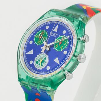 SWATCH, Special, Unlimited, chronograph, wristwatch, 36 mm,