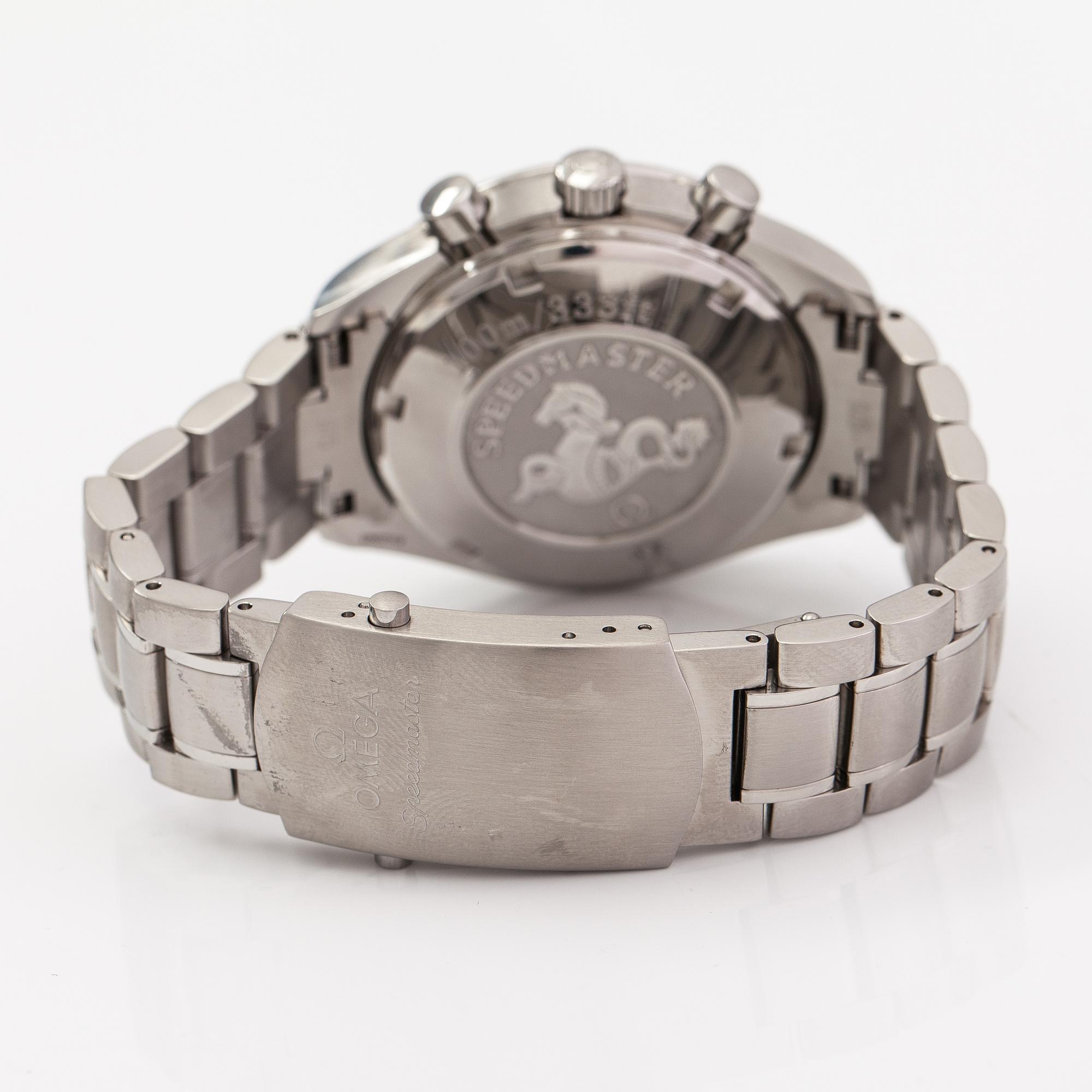 Omega, Speedmaster, chronograph, wristwatch, 40 mm.