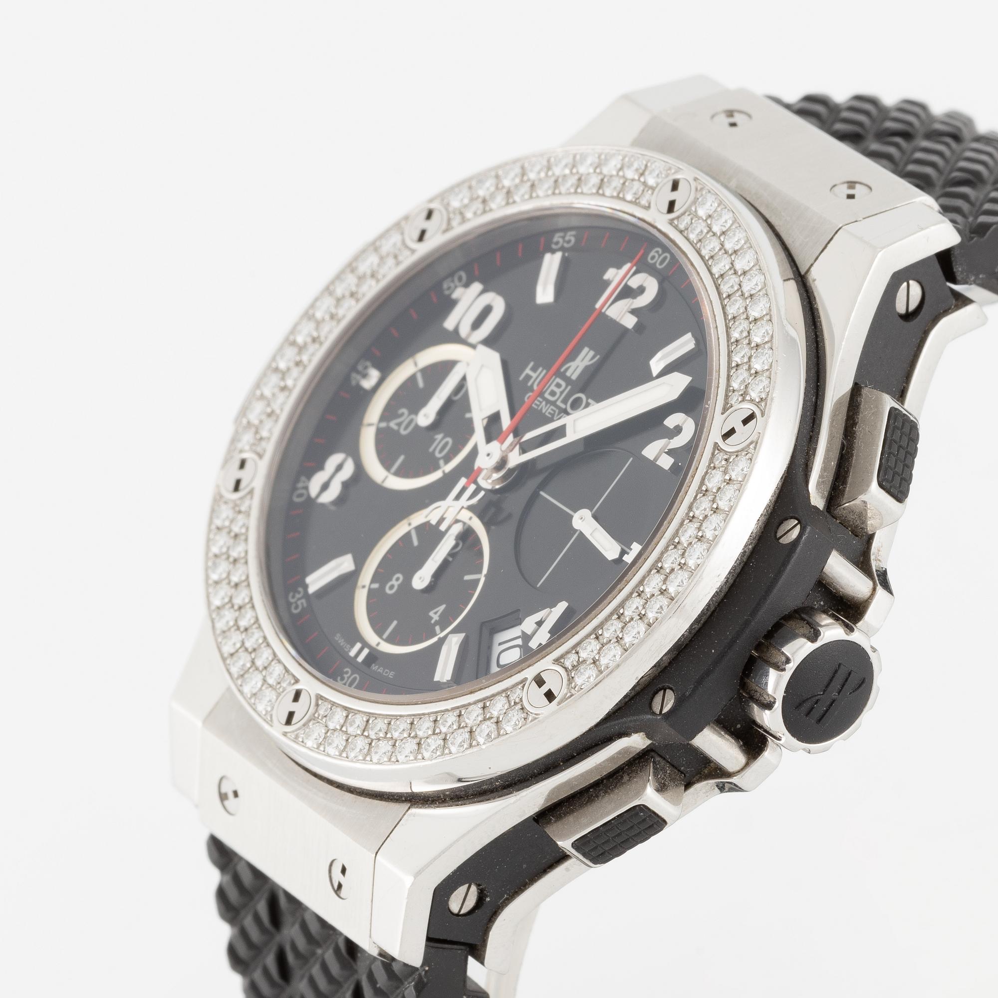 Hublot, Big Bang, Diamonds, armbandsur, kronograf, 41 mm.