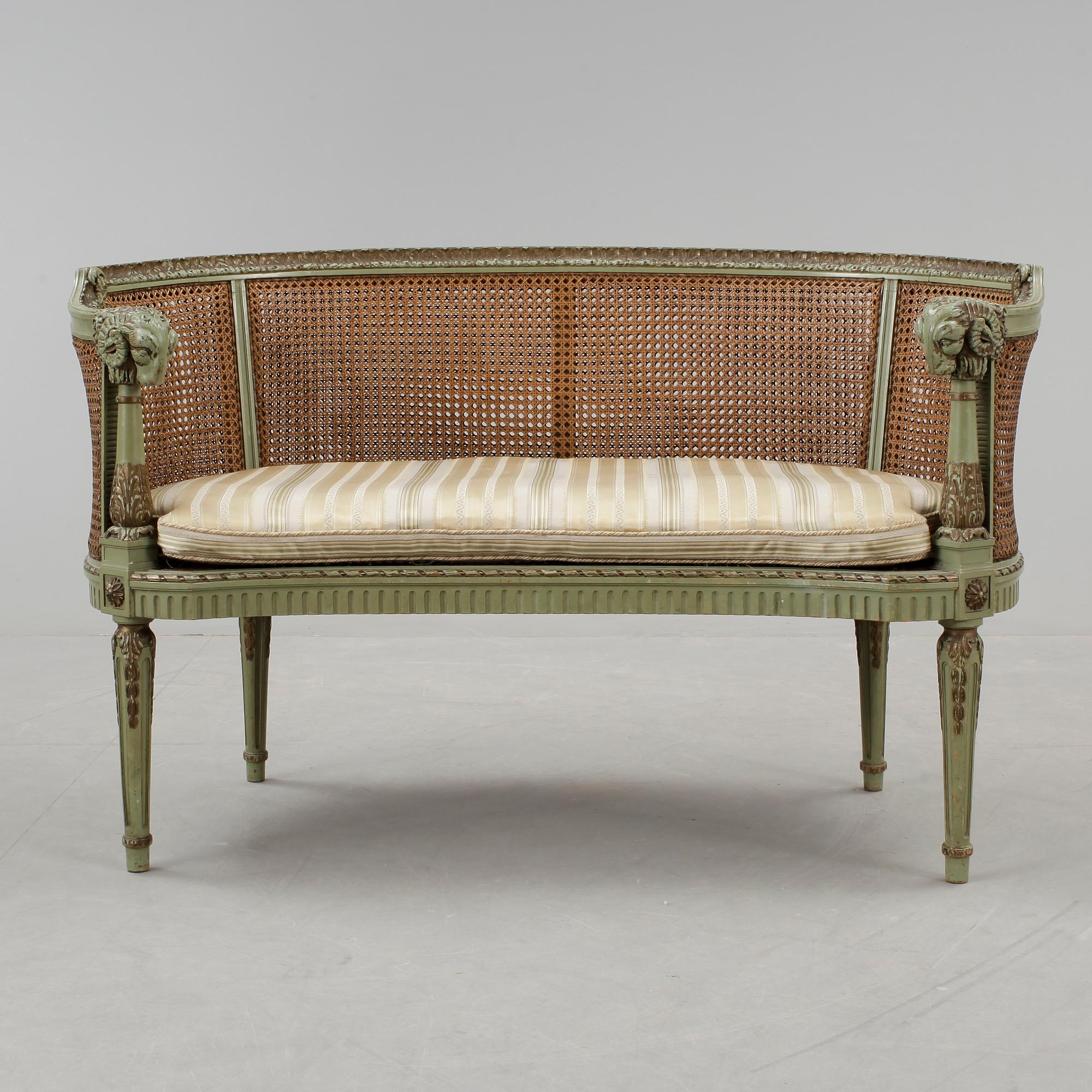 SOFFA, Louis XVI-stil, 1920-tal.