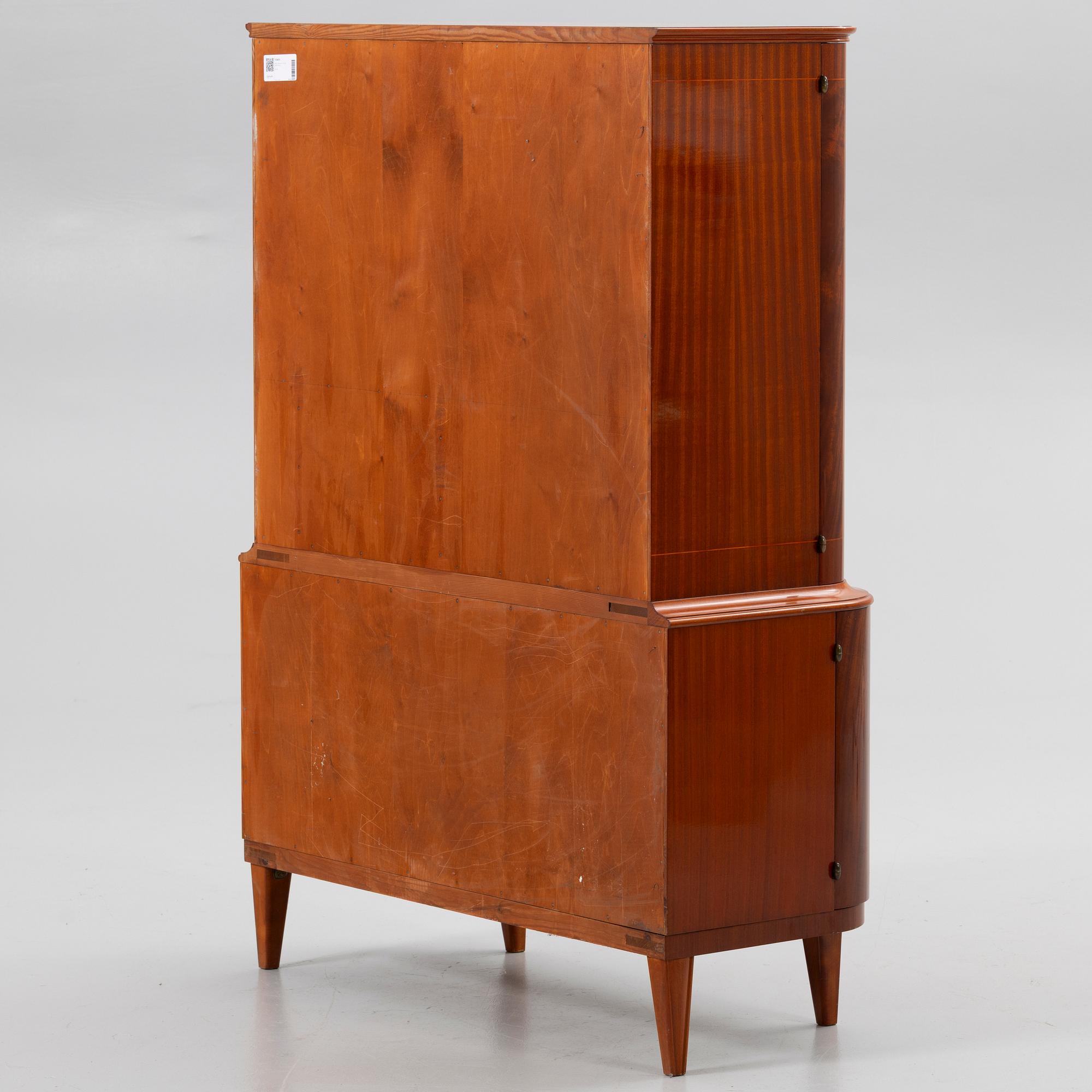 Cabinet, mahogany, Sweden, 1940s/50s.