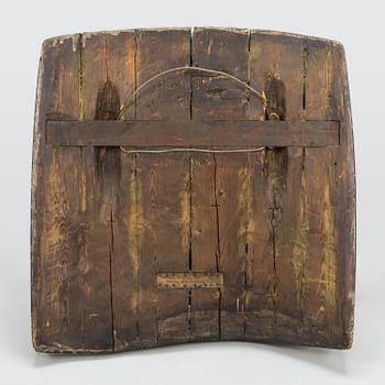 HEIMO VIROLAINEN, relief, painted wood, signed and dated 1972.