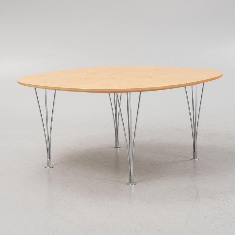 Bruno Mathsson & Piet Hein, a 'Supercirkeln' coffee table, Bruno Mathsson International.