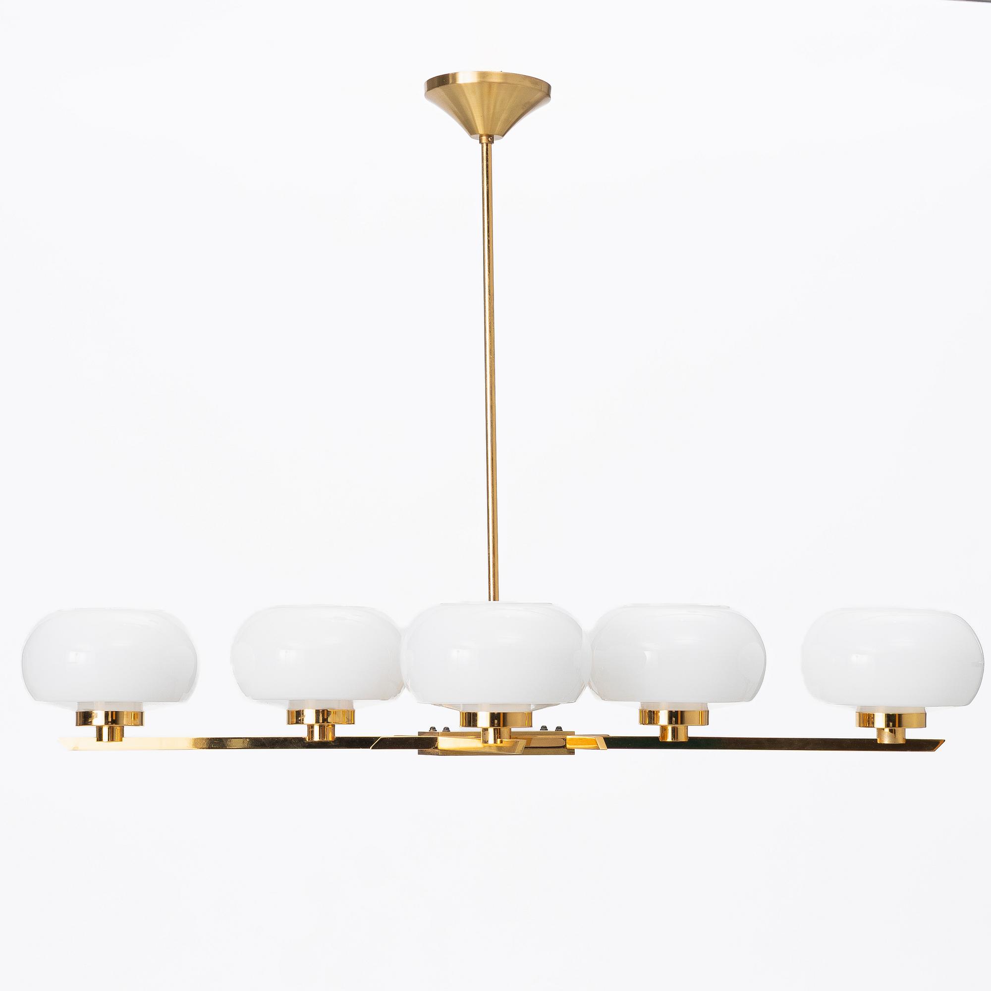 Ceiling lamp, 1950s-60s.