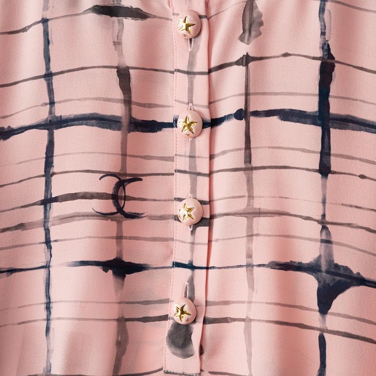 Chanel, blus, fransk storlek 34.