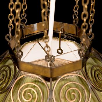 An early 20th century pendant light by Allan Helenius.
