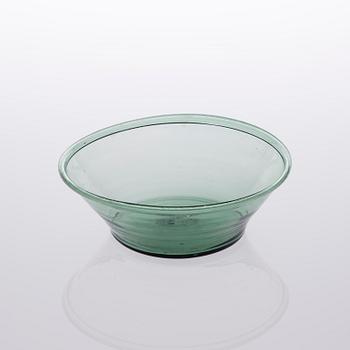 FILBUNKAR, 2 ST, glas, 1800-talets slut.