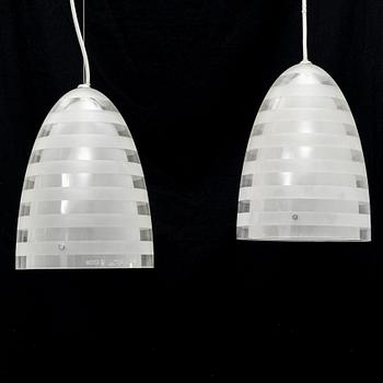 Louise Campbell, a pair of "Campbell" ceiling lamps, Louis Poulsen, Denmark.