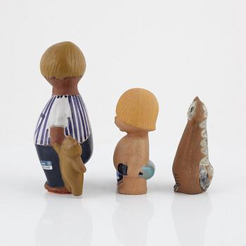 Lisa Larson, figuriner, 6 st, Gustavsberg.