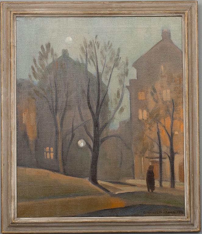 EERO NELIMARKKA, olja på duk, signerad och daterad 1947.