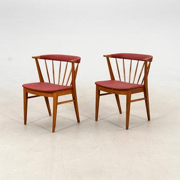Bertil Fridhagen, a pair of armchairs model "406", Bodafors 1950s.