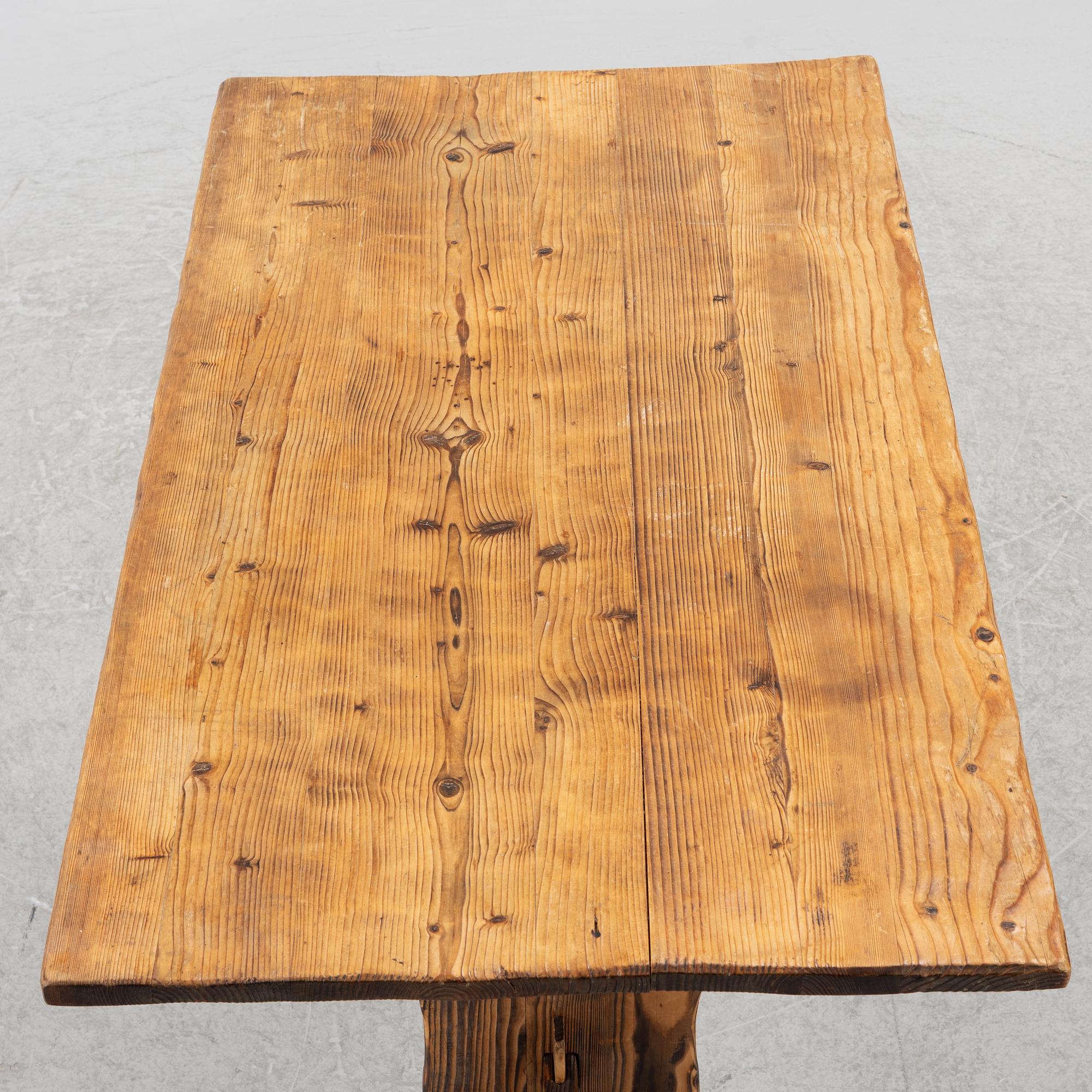 Dining group, 5 pieces, cabin furniture, mid-20th century.