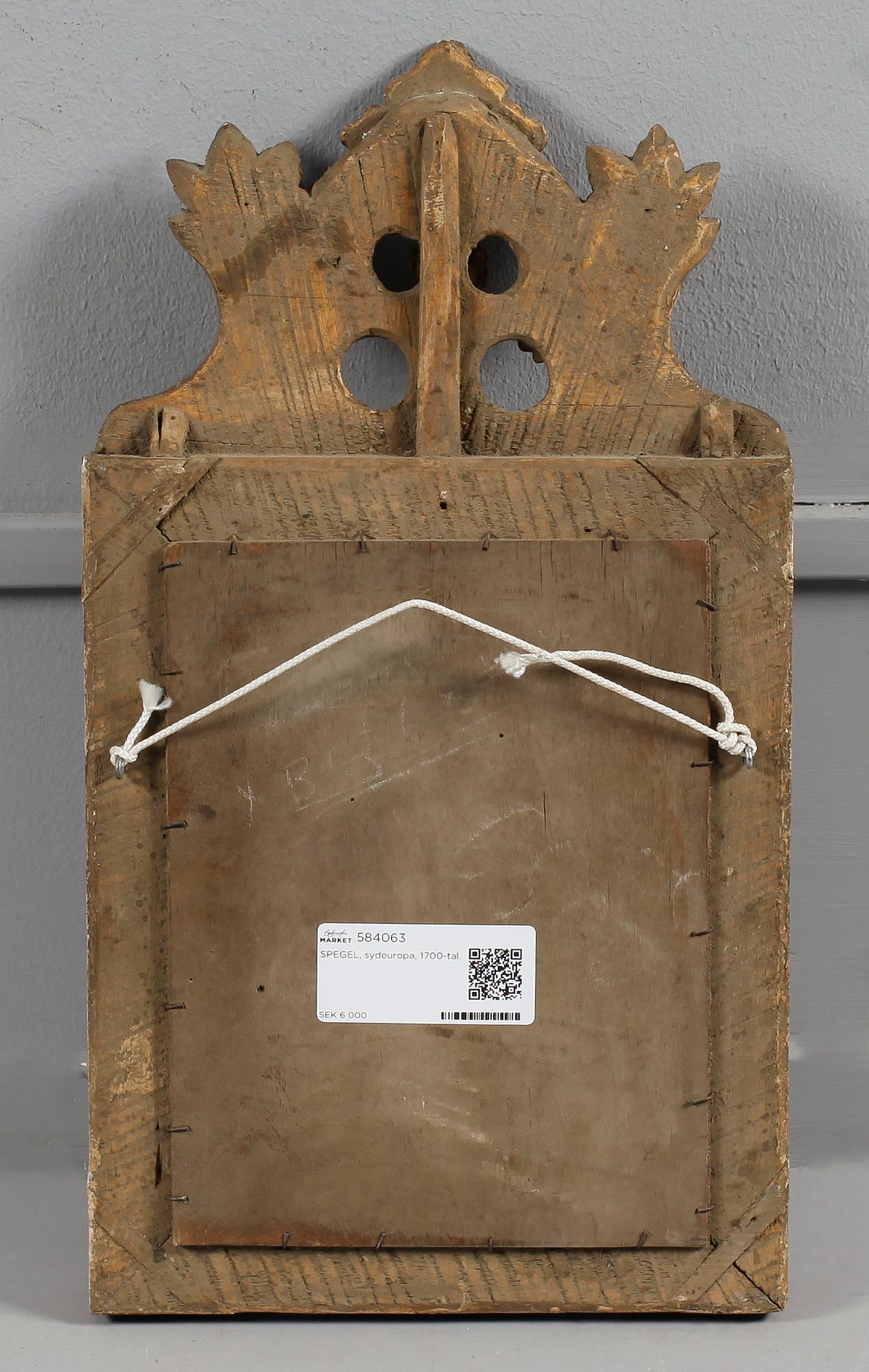 SPEGEL, sydeuropa, 1700-tal.