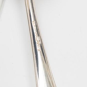 Spoons, 12 pcs, silver, "Wasa", GAB, 1946-1957.