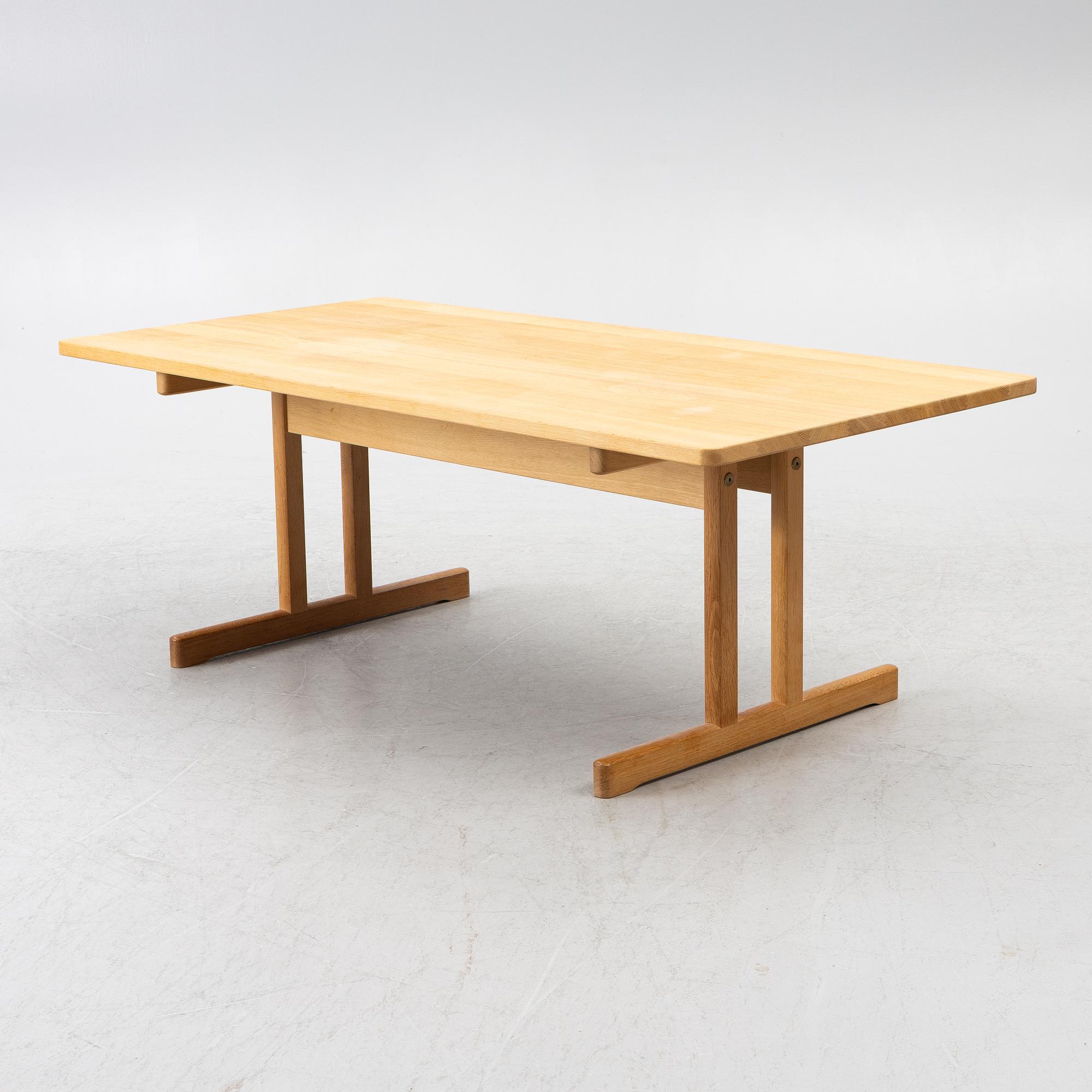 Børge Mogensen, Coffee table, model 5267, Fredericia Stolefabrik, second half of the 20th century.
