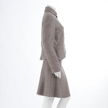 EMPORIO ARMANI, a two-piece suit consisting of a jacket and skirt, size 46 and 44.