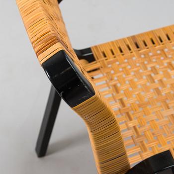 Alvar Aalto, nojatuoleja, 4 kpl, malli 45, Artek 1970-luku.