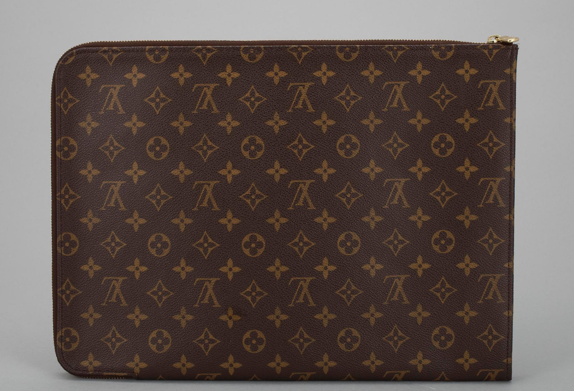 LOUIS VUITTON, ATTACHÉVÄSKA, "Poche Documents", Louis Vuitton.