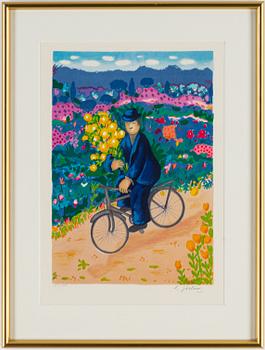 LENNART JIRLOW, lithograph in colour, signed and numbered 104/285.