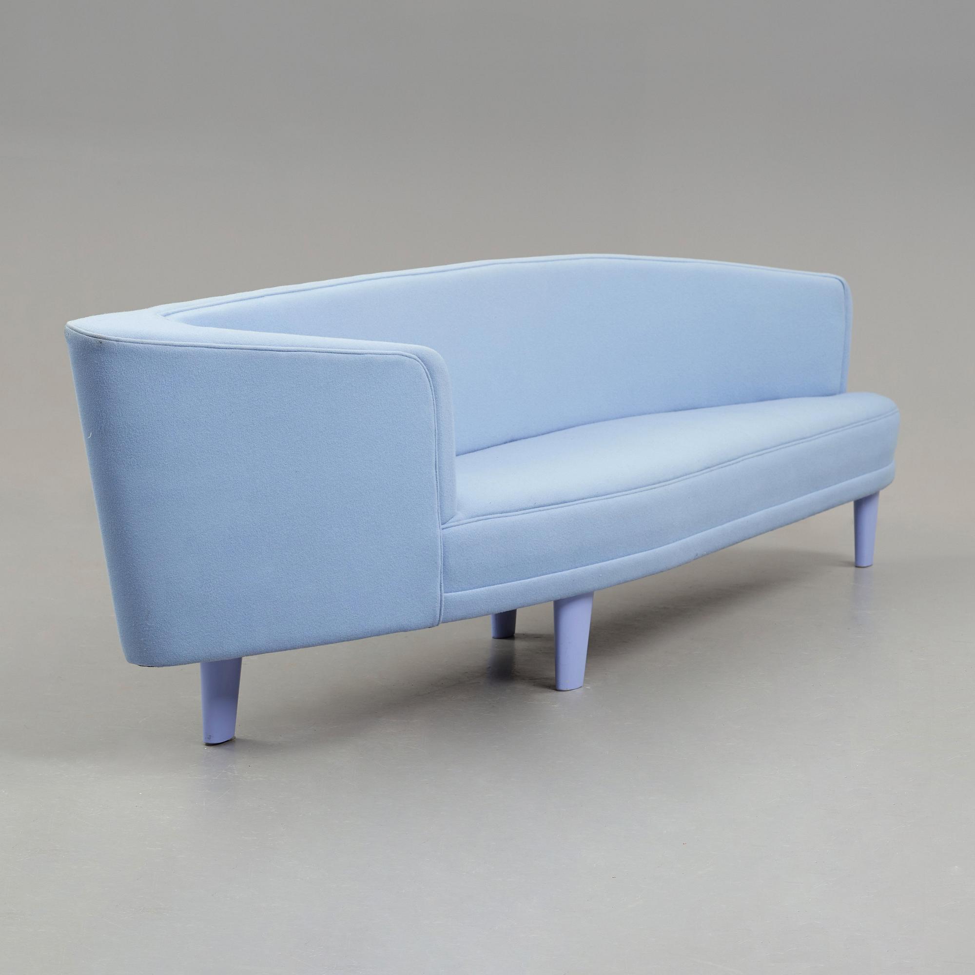 Jonny Johansson, an upholstered sofa, "Studie No 4", Acne Studios, O.H. Sjögren, Tranås, Sweden 2010.