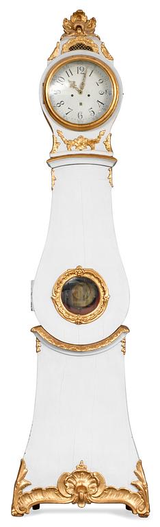 A Swedish Rococo long case clock.