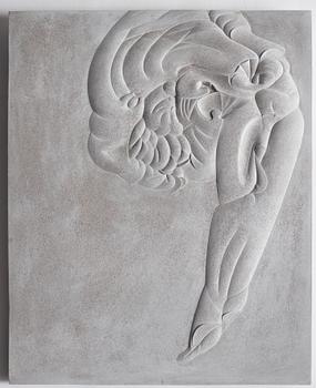 PER BERGLUND, relief i gjuten betong, signerad och daterad 2004.