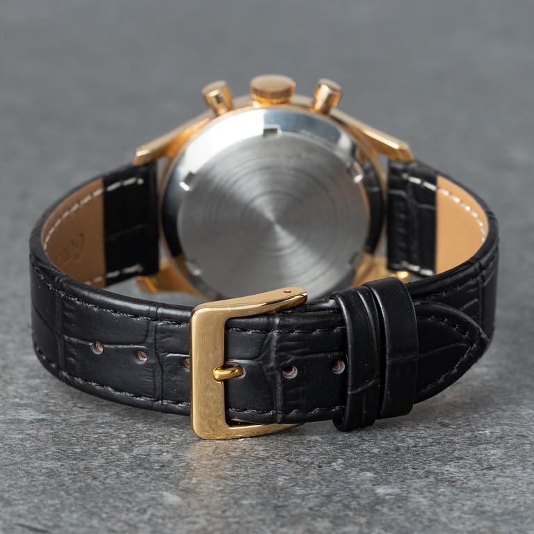 Lemania, "Tropical Dial", kronograf, ca 1950.