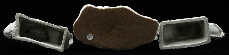 FIGURINER, 3 st, porslin, Kina, 1800/1900-tal.