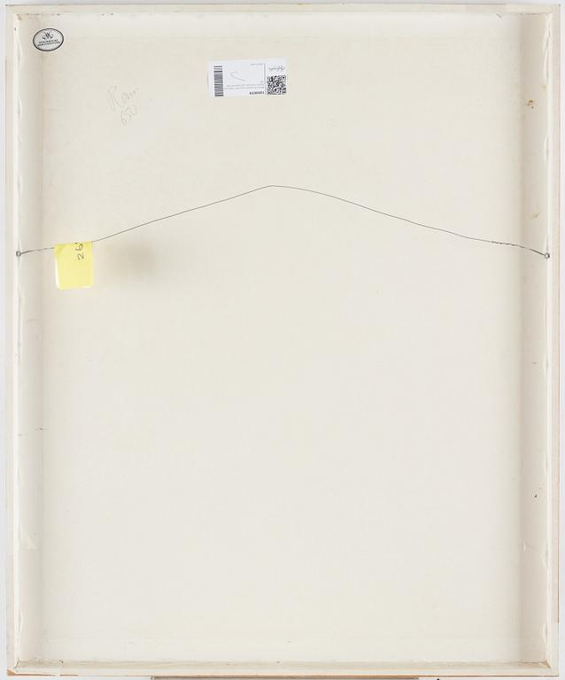 Bruno Knutman, gouache, signerad Bruno Knutman och daterad -84.