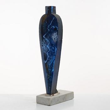Bertil Vallien, a unique sand-cast glass sculpture, Kosta Boda.