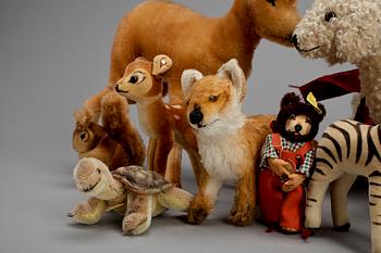 PARTI STEIFFDJUR, 10 st, Tyskland 1930-50-tal.