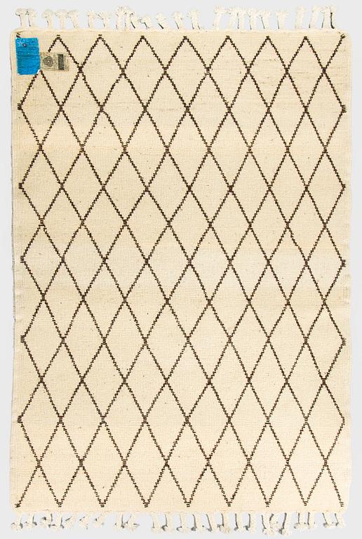 Matto, Marokko, noin 206 x 144 cm.