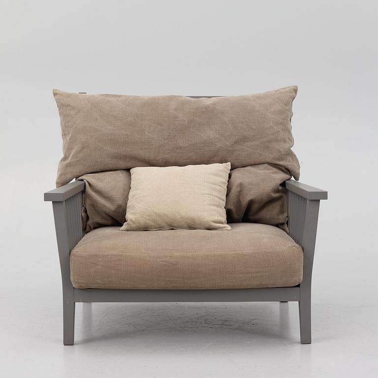 Paola Navone, a 'Grey' lounge chair, Gervasoni, Italy.