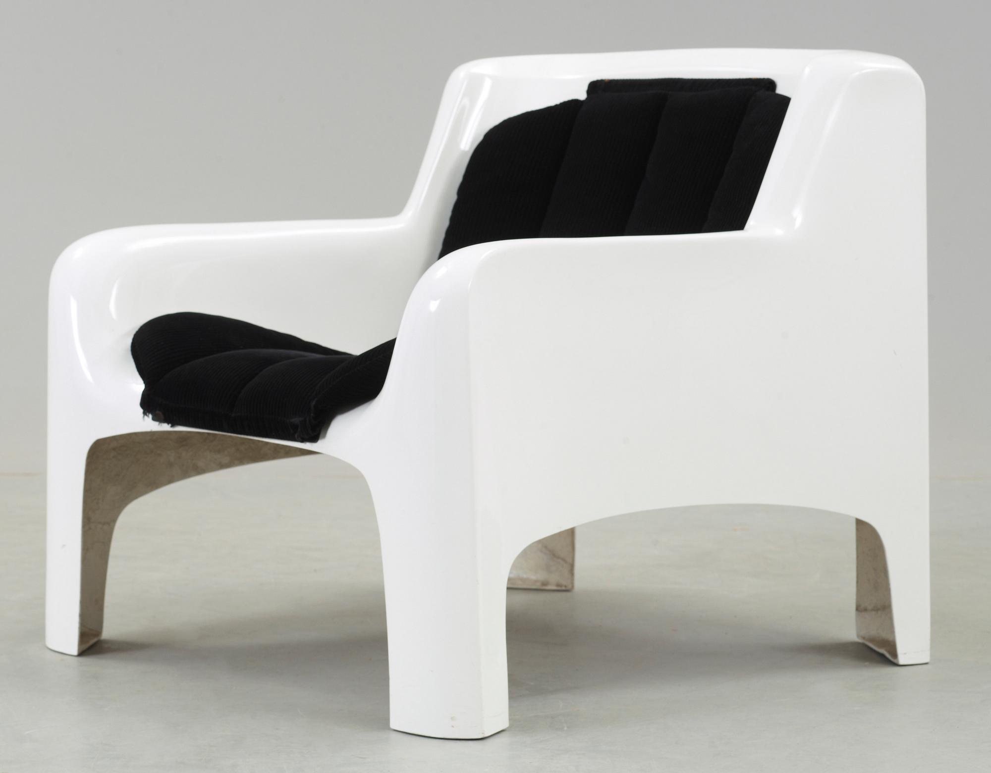 FÅTÖLJ, "Gaia", Carlo Bartoli, Arflex, Milan.1960/70-tal.