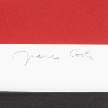 Franco Costa, silkscreen in colours, signed 41/150.