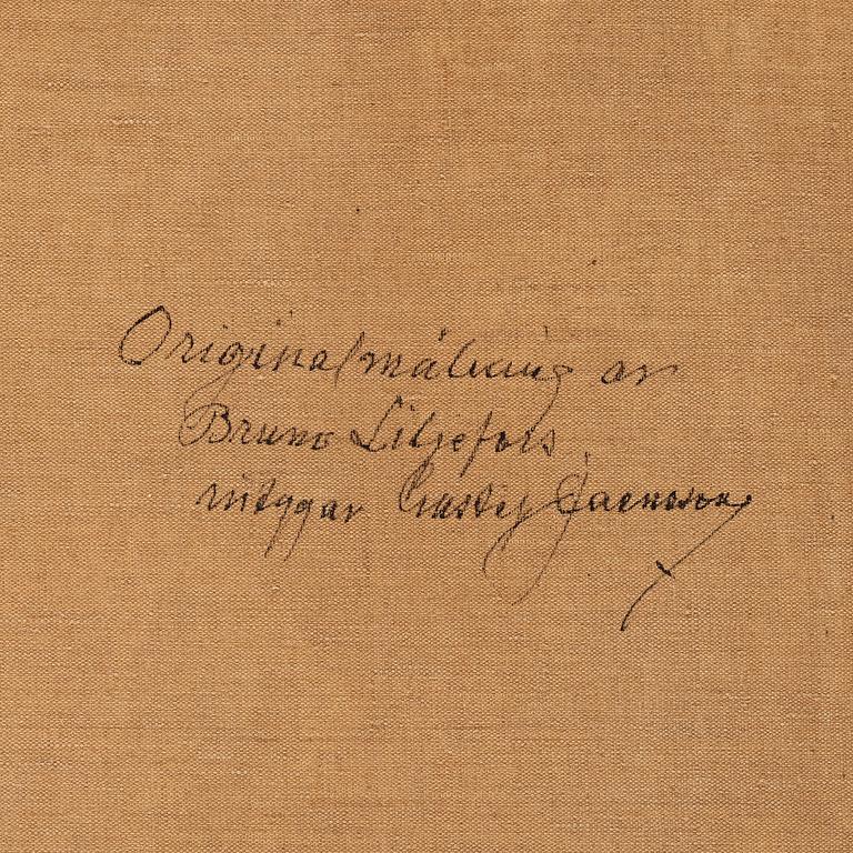 Bruno Liljefors, Fox in a fall landscape.