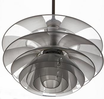 Poul Henningsen, a "Septima 4" ceiling light, Louis Poulsen, Denmark ca 1931.