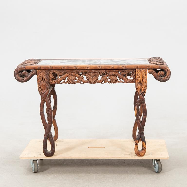 A Chinese hardwood altar table / sideboard, first half of the 20th century.